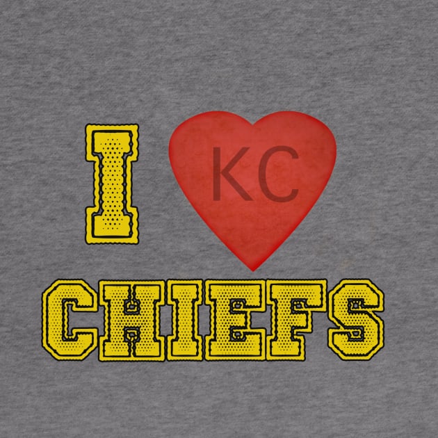 I LOVE KC CHIEFS by amberdawn1023